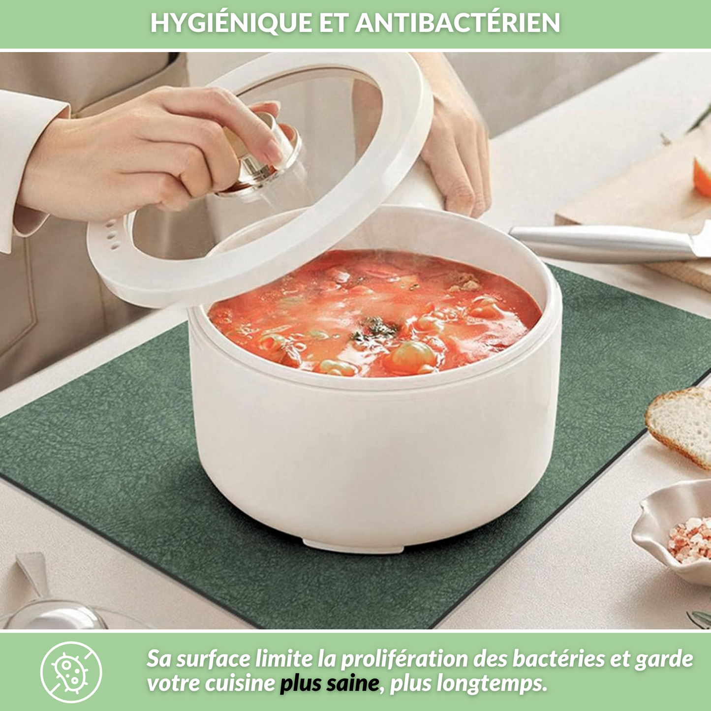 AquiLine – Le tapis égouttoir ultra absorbant