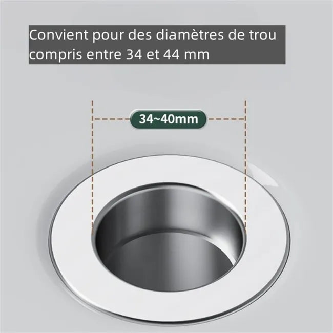 BONDE DE LAVABO FILTRANTE