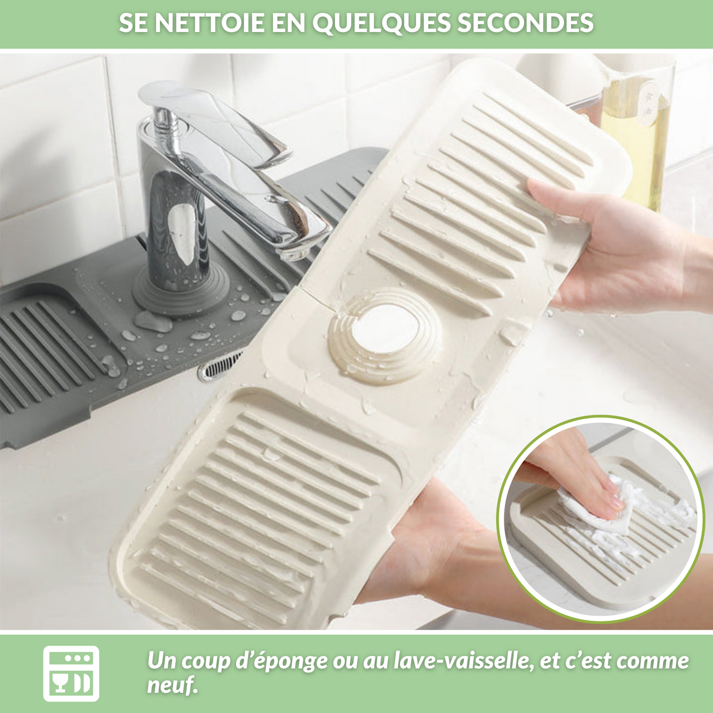 Tapiliss - Le tapis égouttoir en silicone