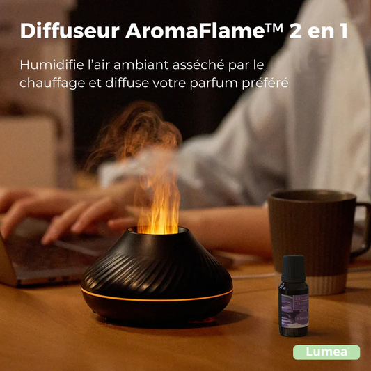 AromaFlame™ | Diffuseur d'huiles essentielles Aromathérapie