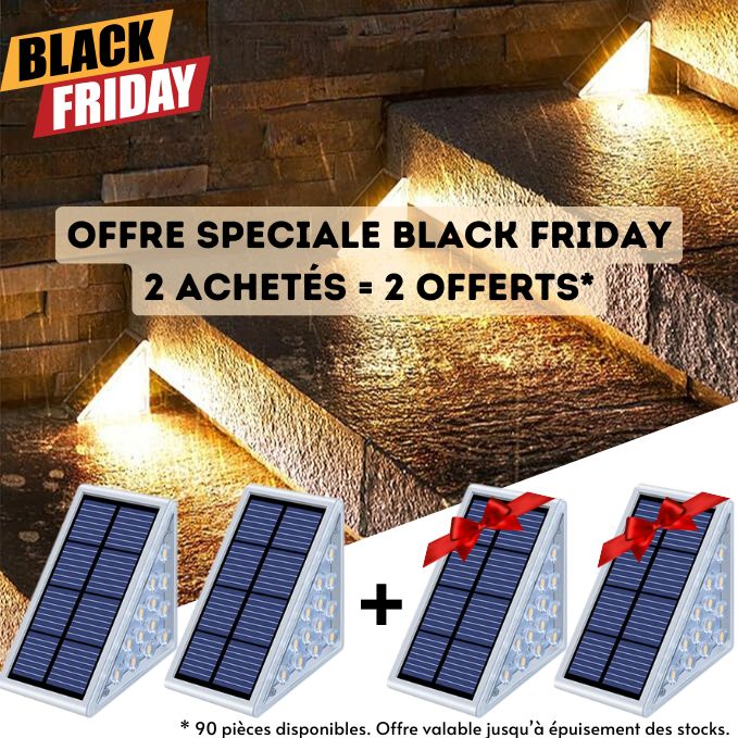 LAMPES LED SOLAIRES | Offre spéciale Black Friday