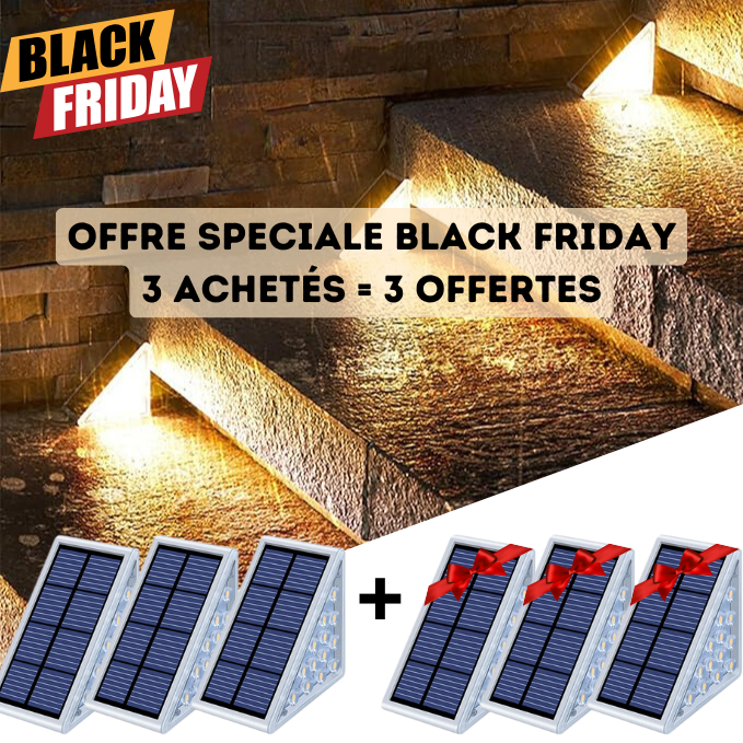 LAMPES LED SOLAIRES | Offre spéciale Black Friday