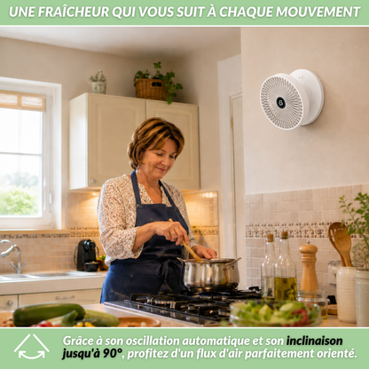 Ventilateur Sans-Fil Rechargeable