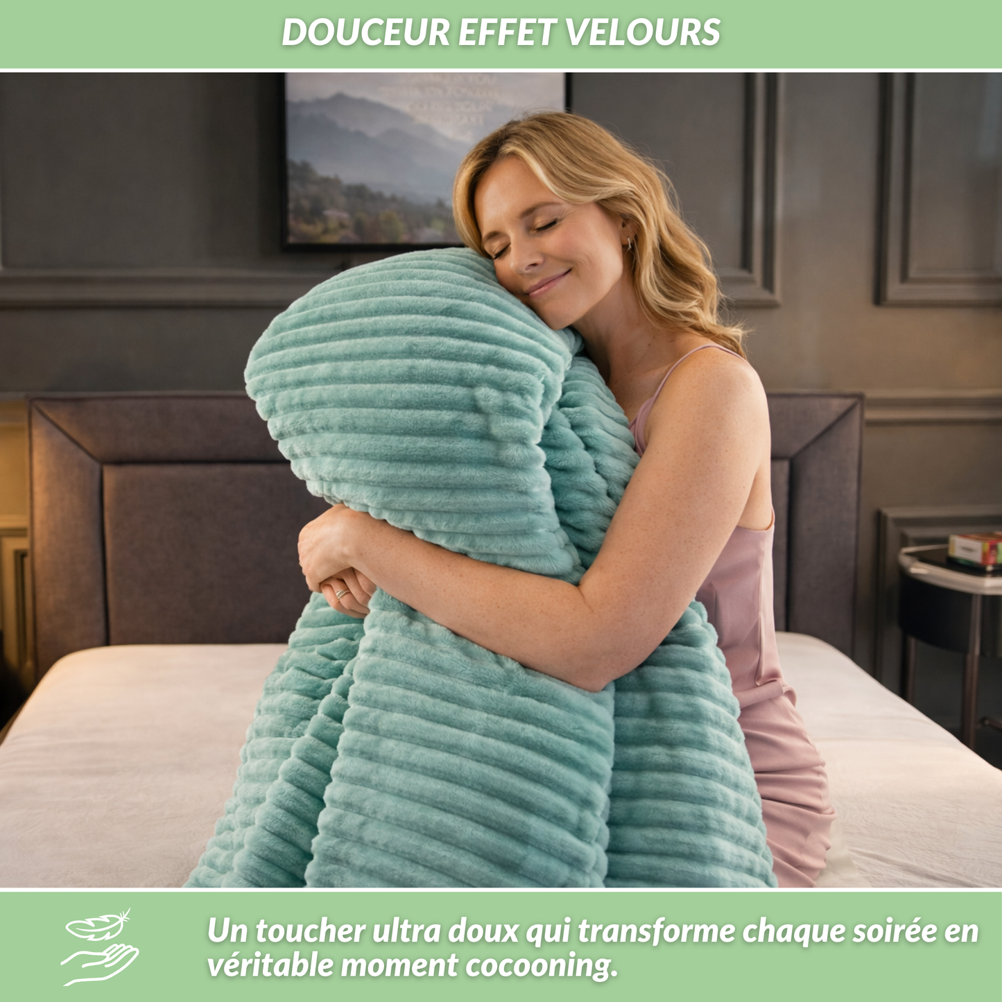 Doucéa | Housse de couette polaire douce et chaude pour l’hiver