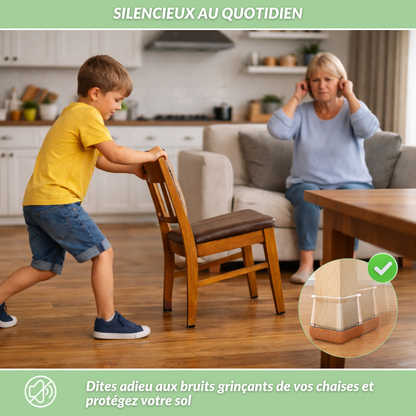 SolProtect | Embouts et patins de chaise pour protéger vos sols