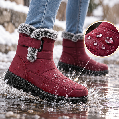 Hivéria | Bottines d'hiver femme chaudes et imperméables