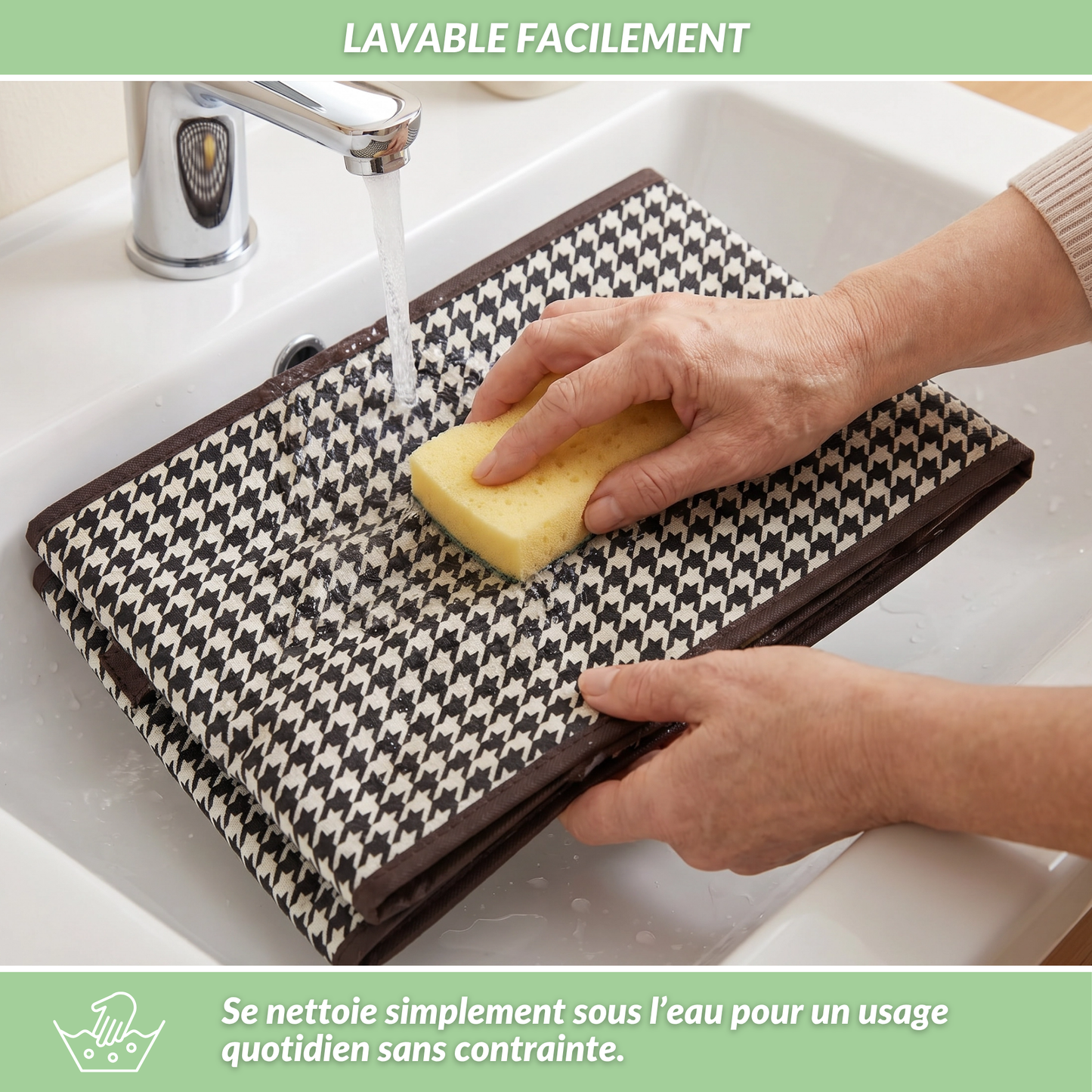 CasaBox | Boîte de rangement pliable pour la maison, du dressing à la salle de bain