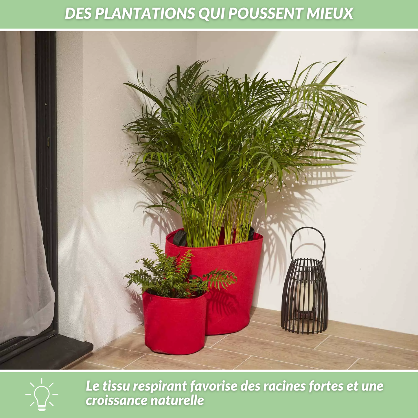 Plantéo | Sac de plantation respirant en tissu géotextile