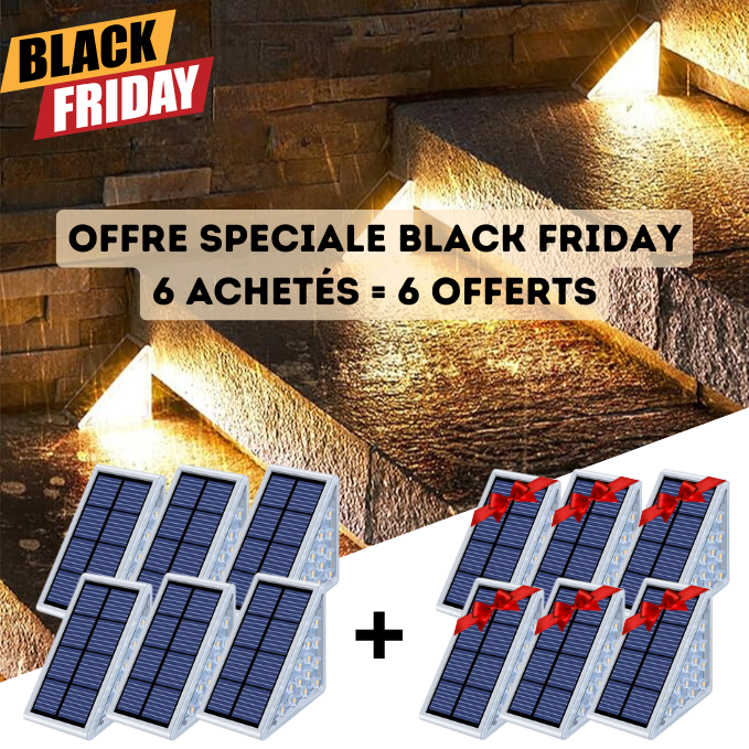 LAMPES LED SOLAIRES | Offre spéciale Black Friday