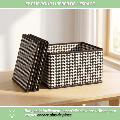 CasaBox | Boîte de rangement pliable pour la maison, du dressing à la salle de bain
