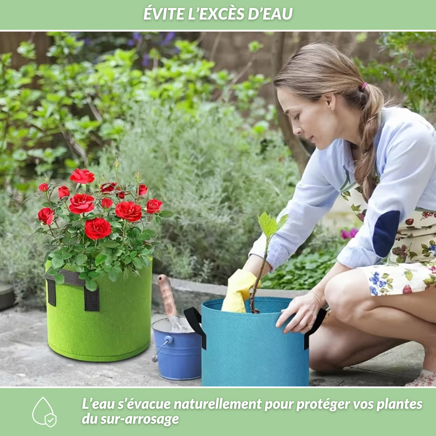 Plantéo | Sac de plantation respirant en tissu géotextile