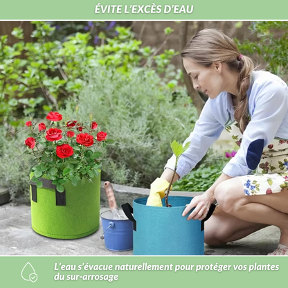 Plantéo | Sac de plantation respirant en tissu géotextile